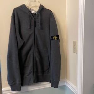 Stone Island Zip Up Hoodie